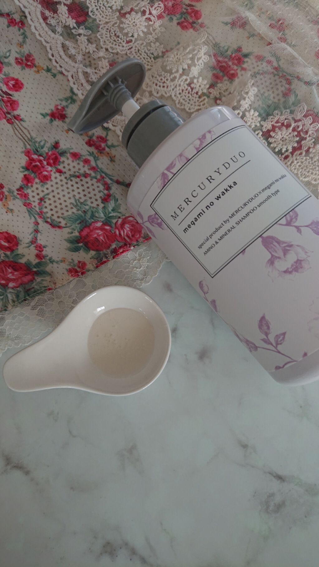 MERCURYDUO シャンプー【スムース】・トリートメント【スムース】/R&/市販シャンプーを使ったクチコミ(2枚目)