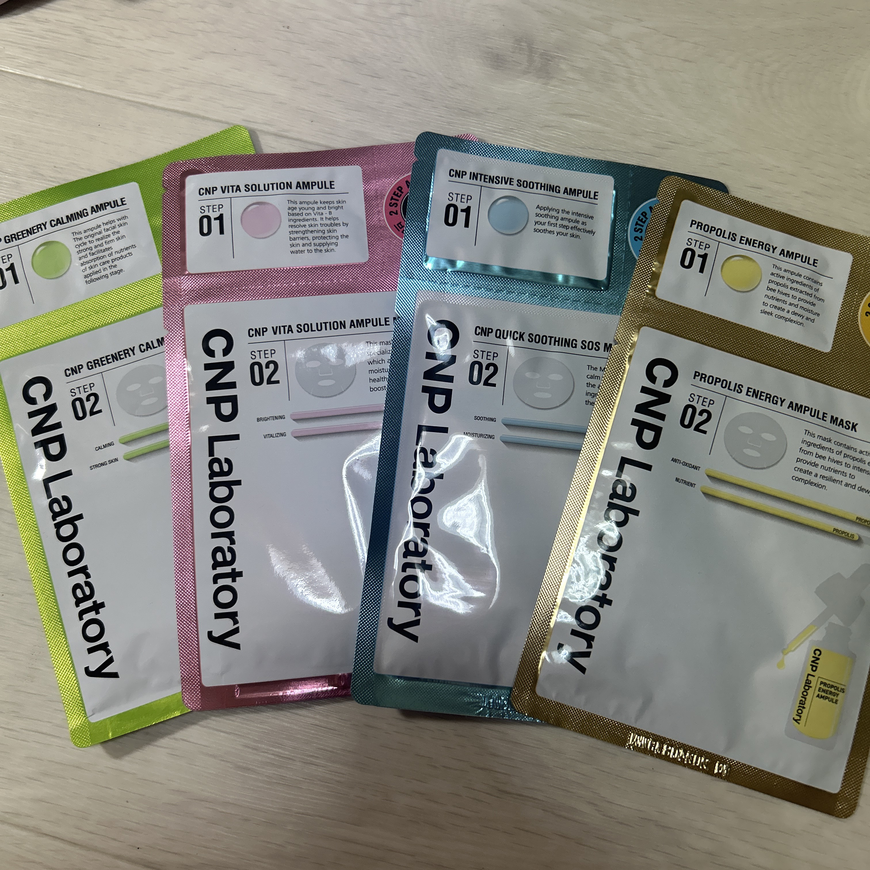 プロポリス エナジーアンプル マスク（5枚入）/CNP Laboratory/シートマスク・パックを使ったクチコミ（2枚目）