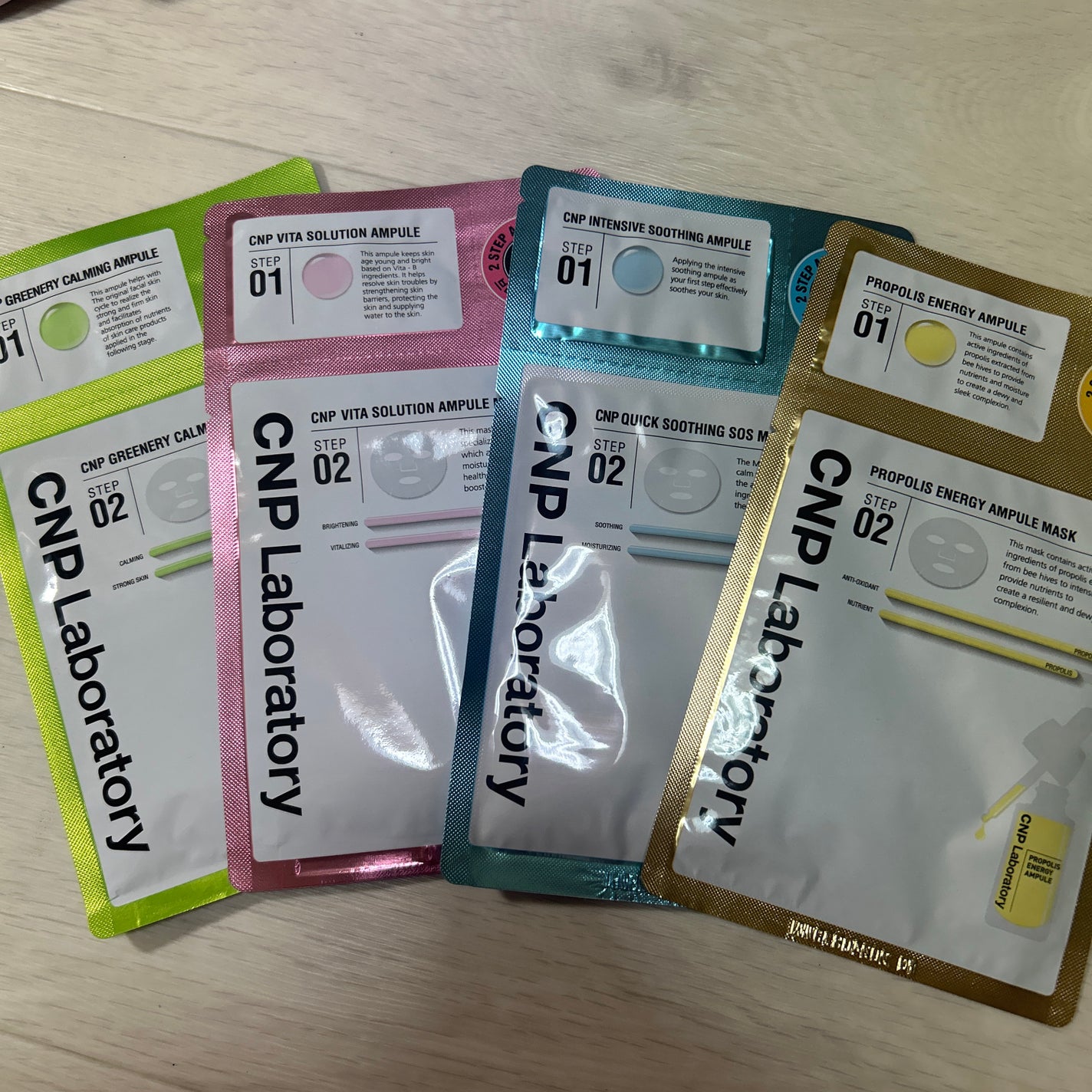 ビタソリューションマスク(5枚入)/CNP Laboratory/シートマスク・パックを使ったクチコミ(2枚目)