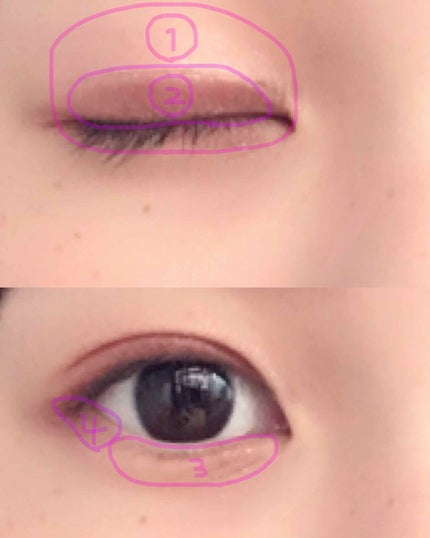 ワイドルックアイズ/インテグレート/アイシャドウパレットを使ったクチコミ(2枚目)