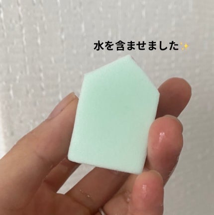 メイクアップスポンジ バリューパック ハウス型 14個/DAISO/パフ・スポンジを使ったクチコミ(4枚目)