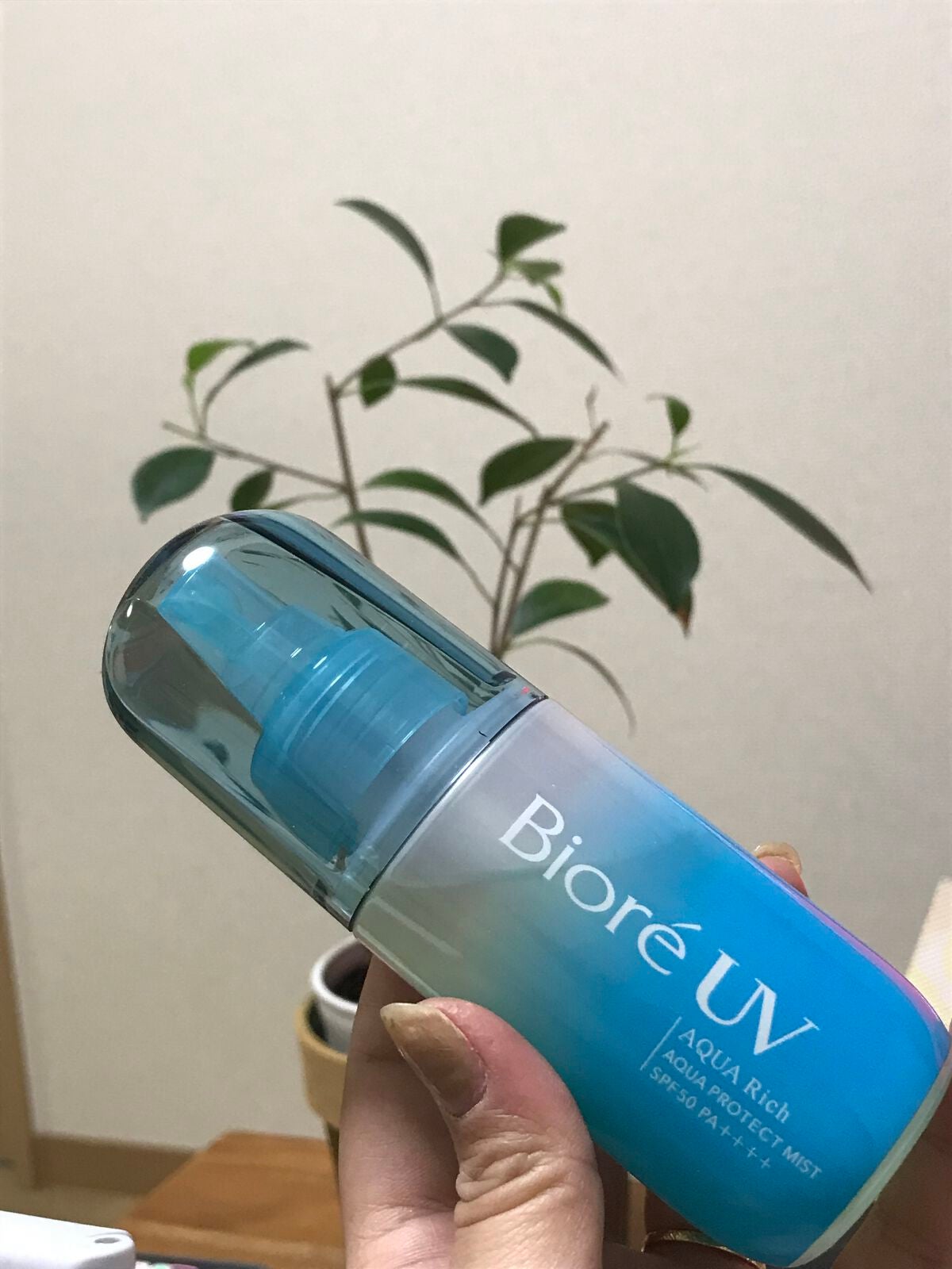 ビオレUV アクアリッチ アクアプロテクトミスト/ビオレ/日焼け止めミスト・スプレーを使ったクチコミ(4枚目)