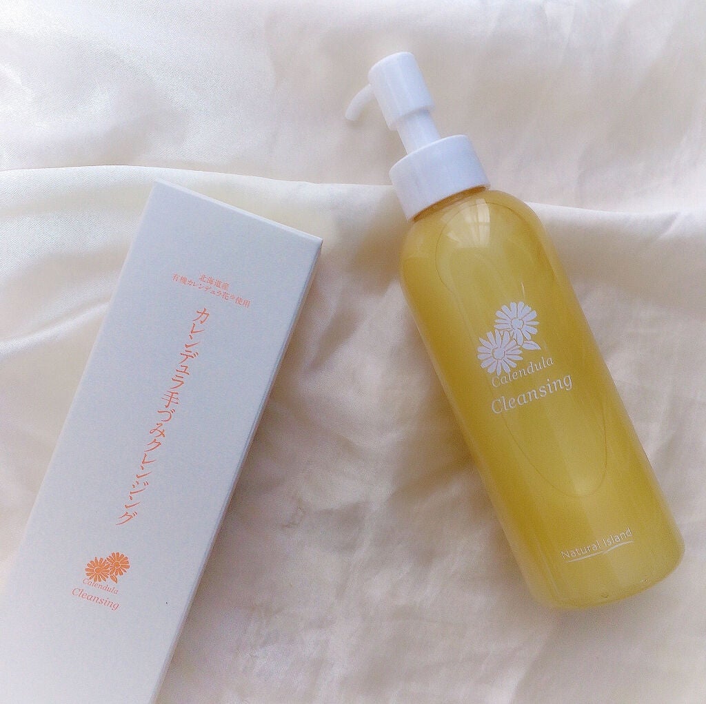 カレンデュラ手づみクレンジング/ナチュラルアイランド/ミルククレンジングを使ったクチコミ(1枚目)