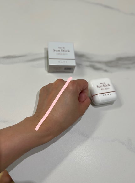 エアリーフィットサンスティック/KAHI/日焼け止めスティックを使ったクチコミ(4枚目)
