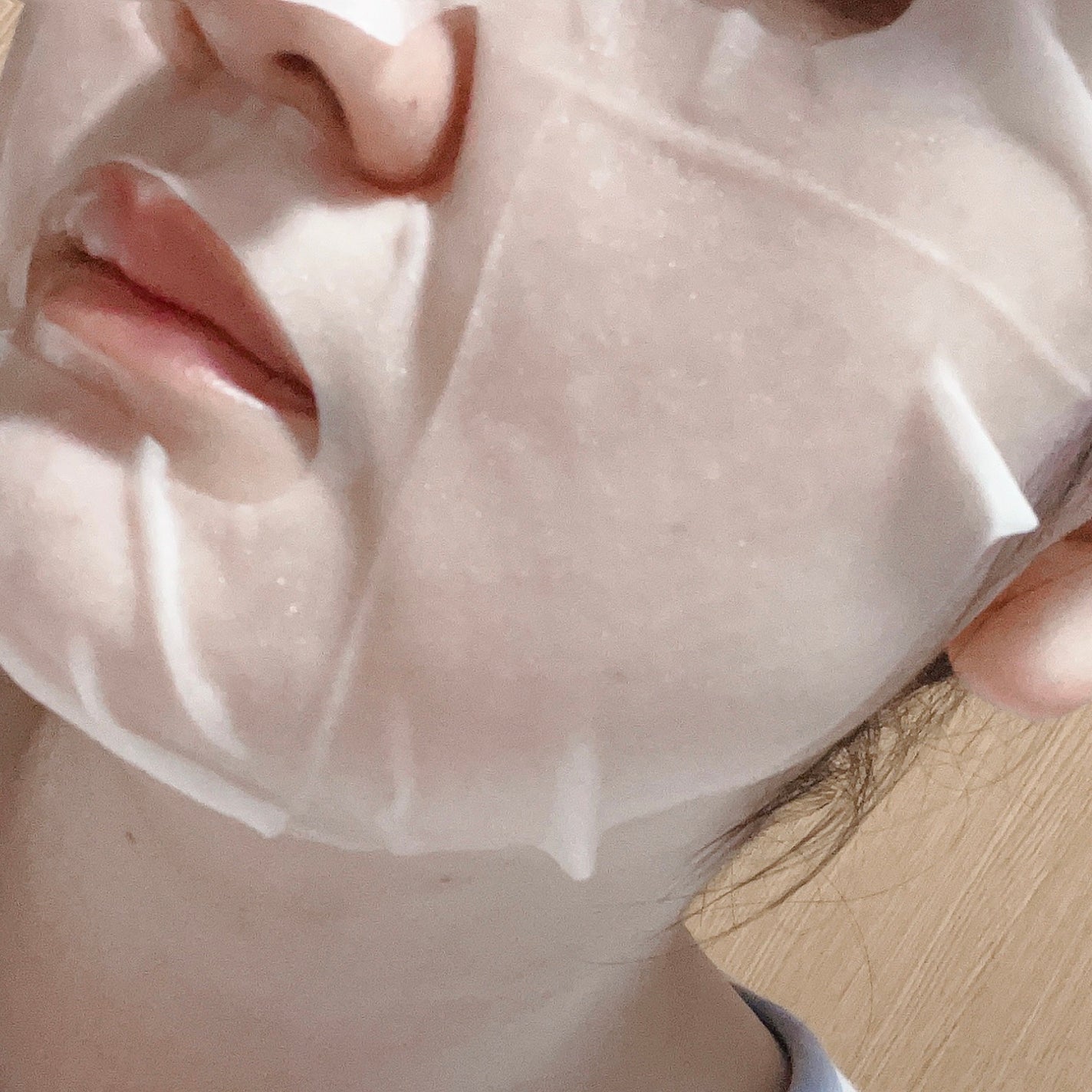 3番 すべすべキメケアシートマスク/numbuzin/シートマスク・パックを使ったクチコミ(4枚目)