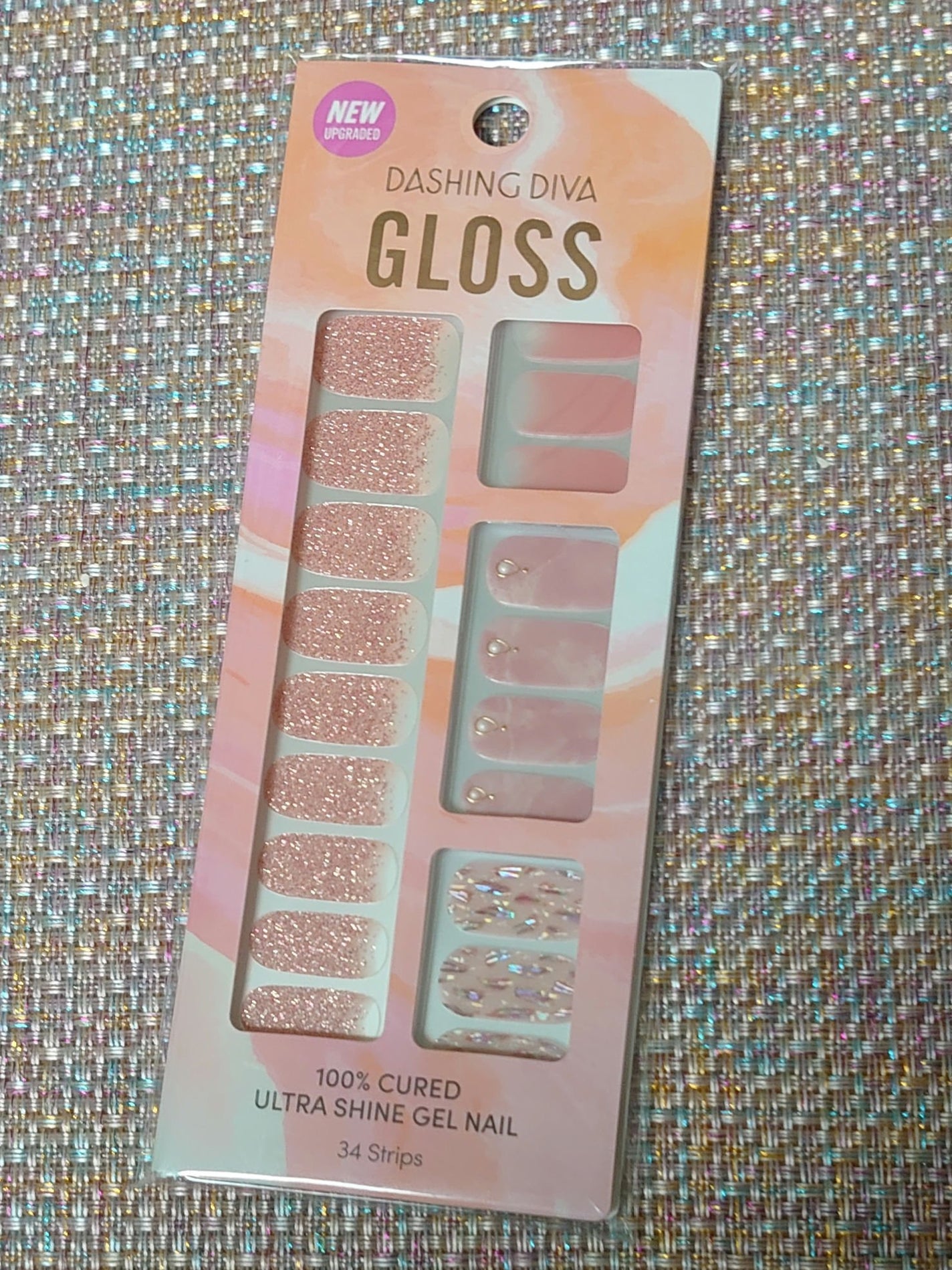 ダッシングディバグロスジェルネイルストリップ/DASHINGDIVA MAGICPRESS/ネイルシールを使ったクチコミ(1枚目)