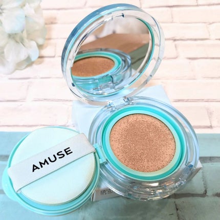 メタフィットヴィーガンクッション/AMUSE/クッションファンデーションを使ったクチコミ(2枚目)