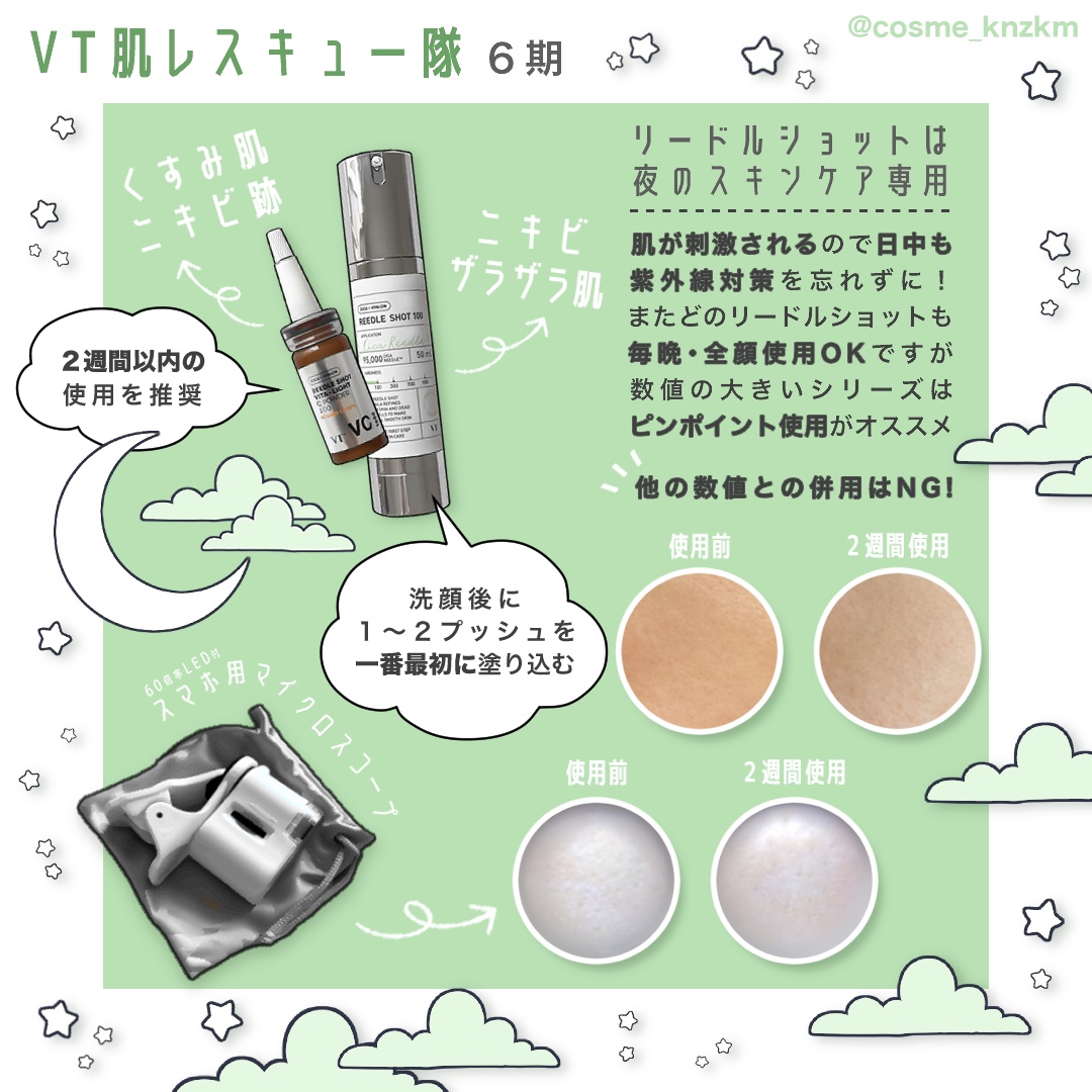 リードルショット100/VT/美容液を使ったクチコミ（3枚目）