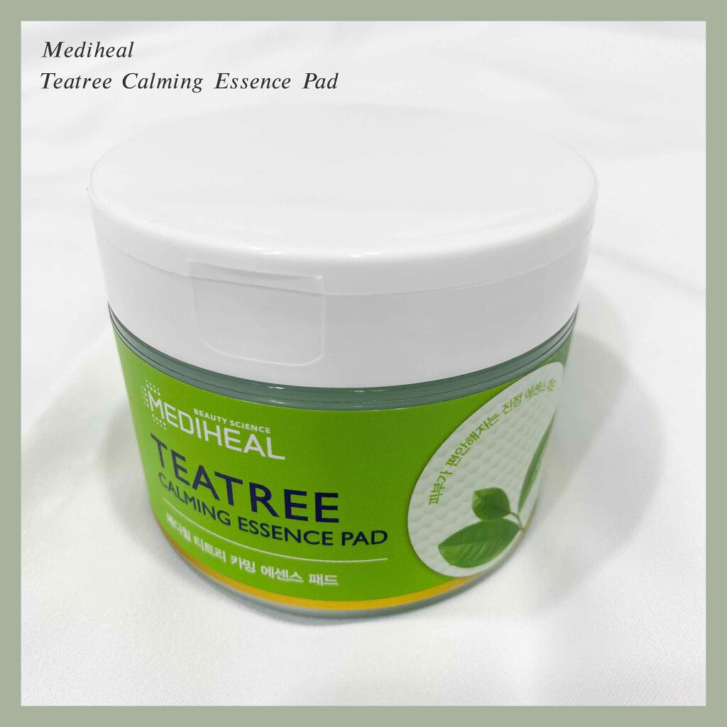 ティーツリーカーミングエッセンスパッド｜MEDIHEALの効果