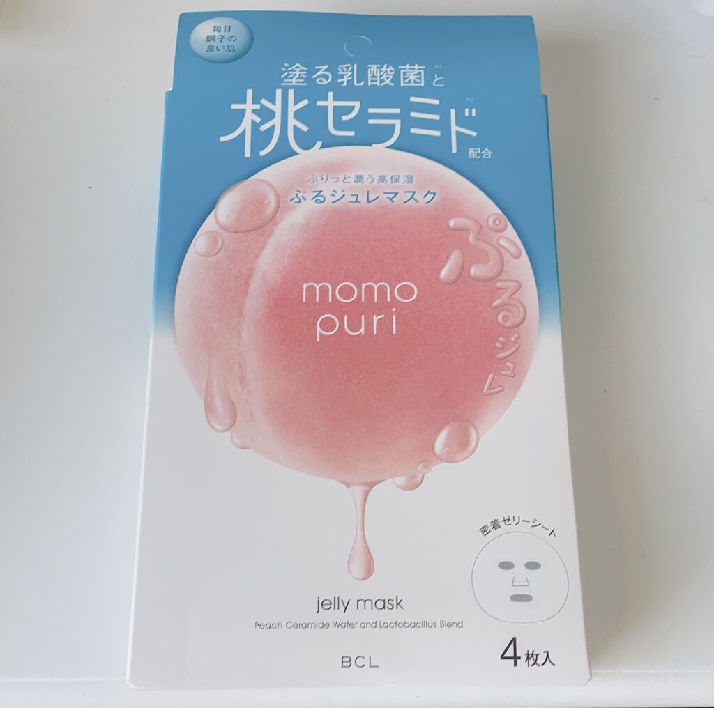 潤いぷるジュレマスク/ももぷり/シートマスク・パックを使ったクチコミ（1枚目）