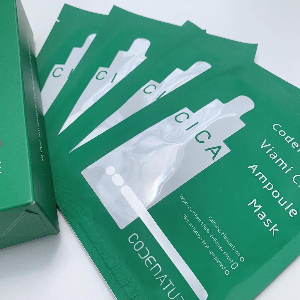 ビアミシカアンプルマスク/CODENATURE/シートマスク・パックを使ったクチコミ（2枚目）