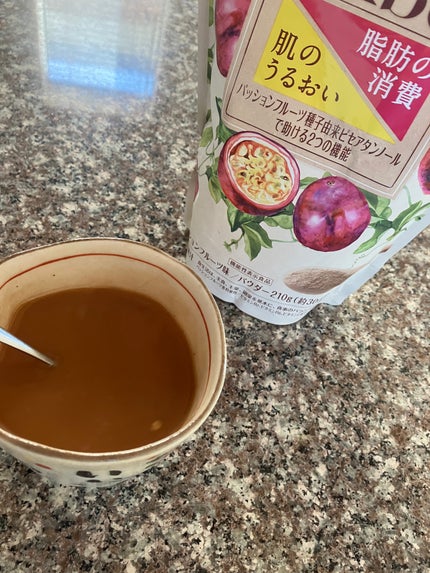 パッションフルーツLaboパウダー/森永製菓/食品を使ったクチコミ(6枚目)