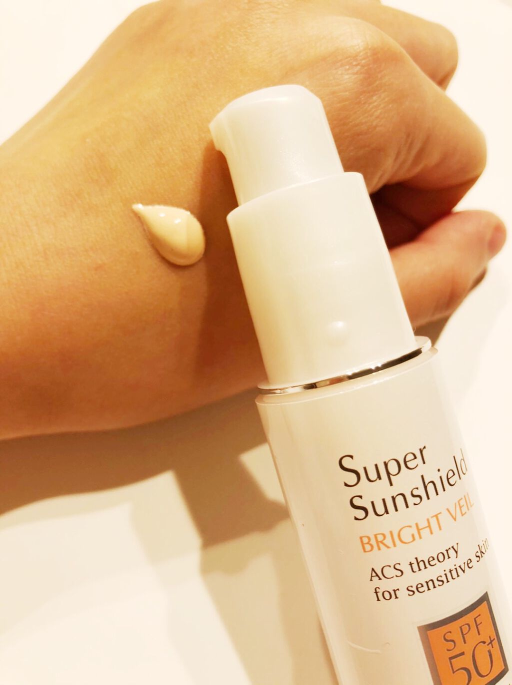 スーパーサンシールド ブライトヴェール/ACSEINE/化粧下地を使ったクチコミ(2枚目)