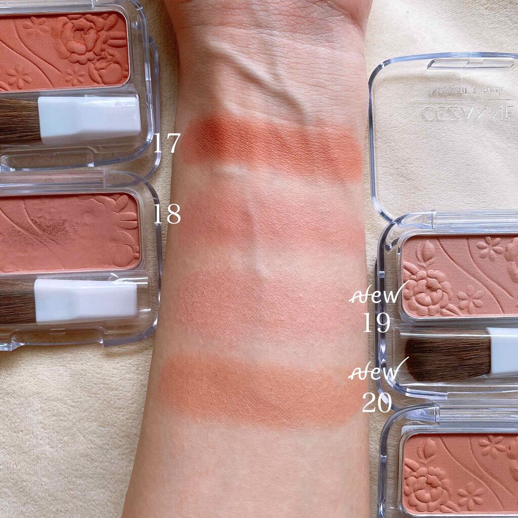 ナチュラル チークN/CEZANNE/パウダーチークを使ったクチコミ(2枚目)