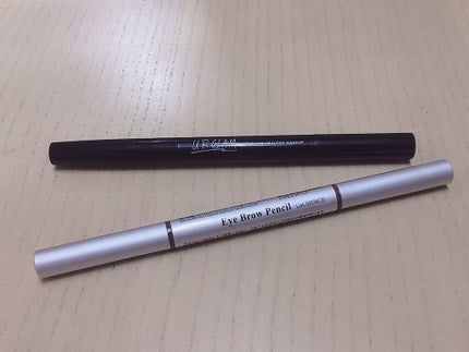 だ円芯 アルミ アイブローペンシル/DAISO/アイブロウペンシルを使ったクチコミ(1枚目)