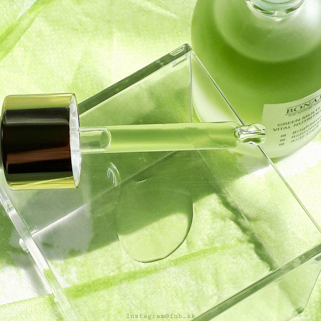 グリーンビタミンセラム/Bonajour/美容液を使ったクチコミ(3枚目)