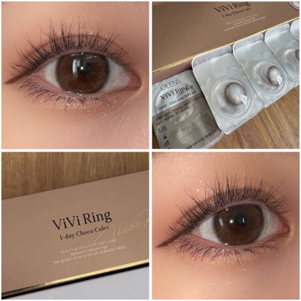 ViVi Ring 1day/OLENS/ワンデー(1DAY)カラコンを使ったクチコミ(5枚目)