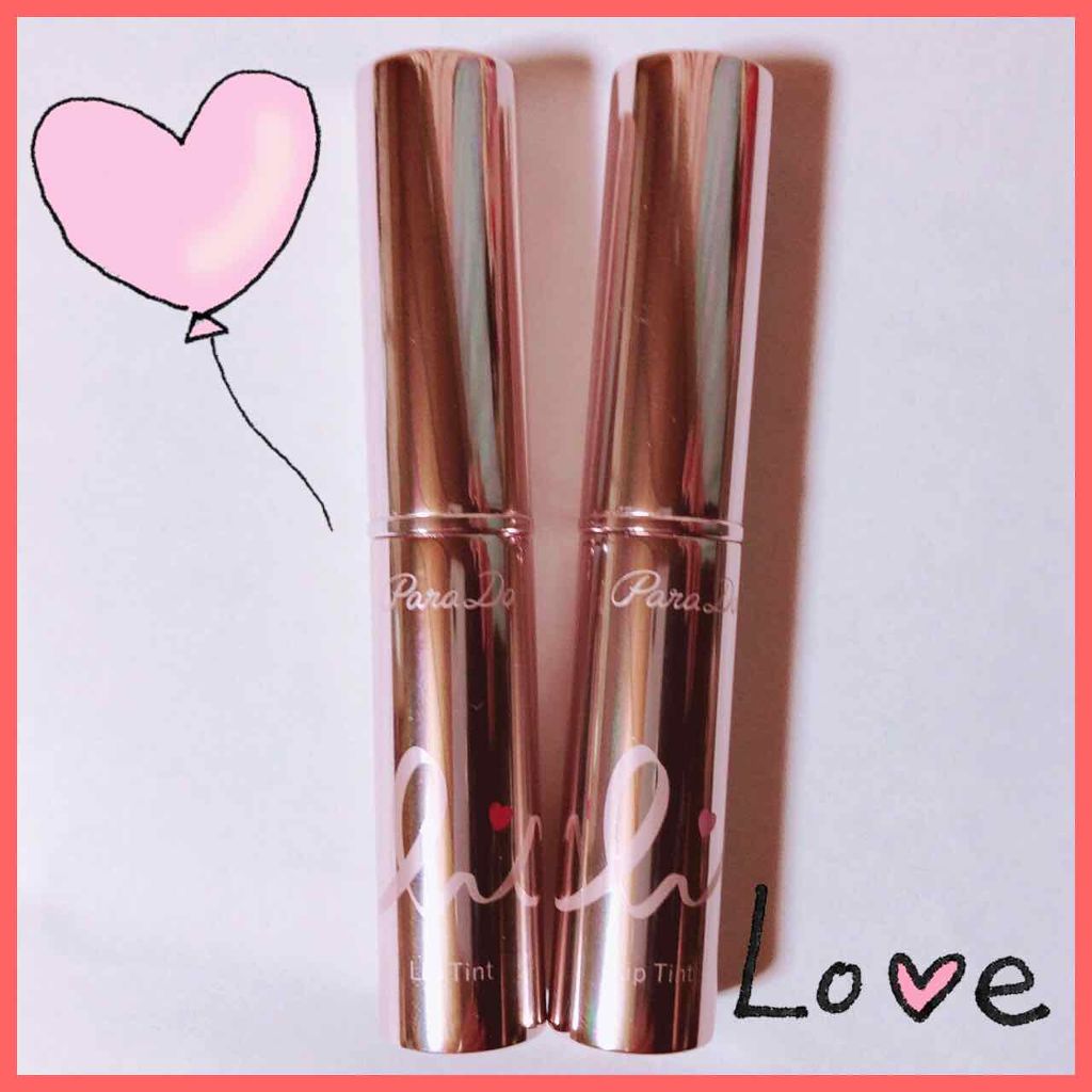 リップティント/パラドゥ/口紅を使ったクチコミ（1枚目）