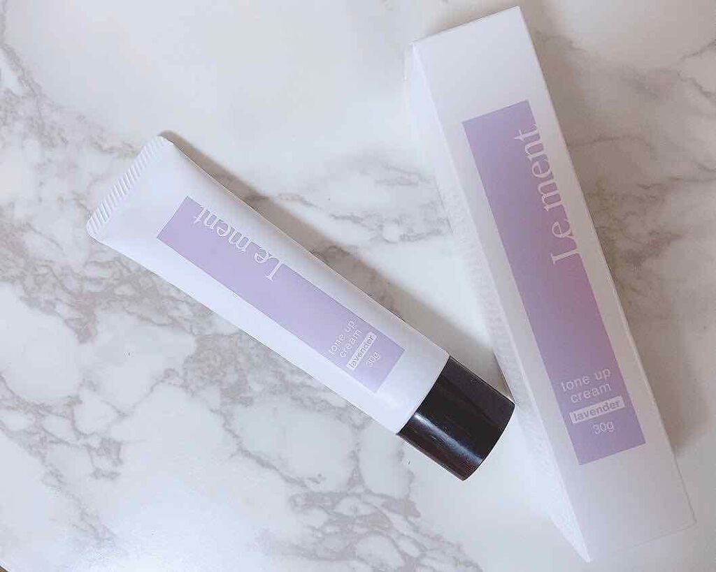 トーンアップクリーム/Le ment/化粧下地を使ったクチコミ（1枚目）