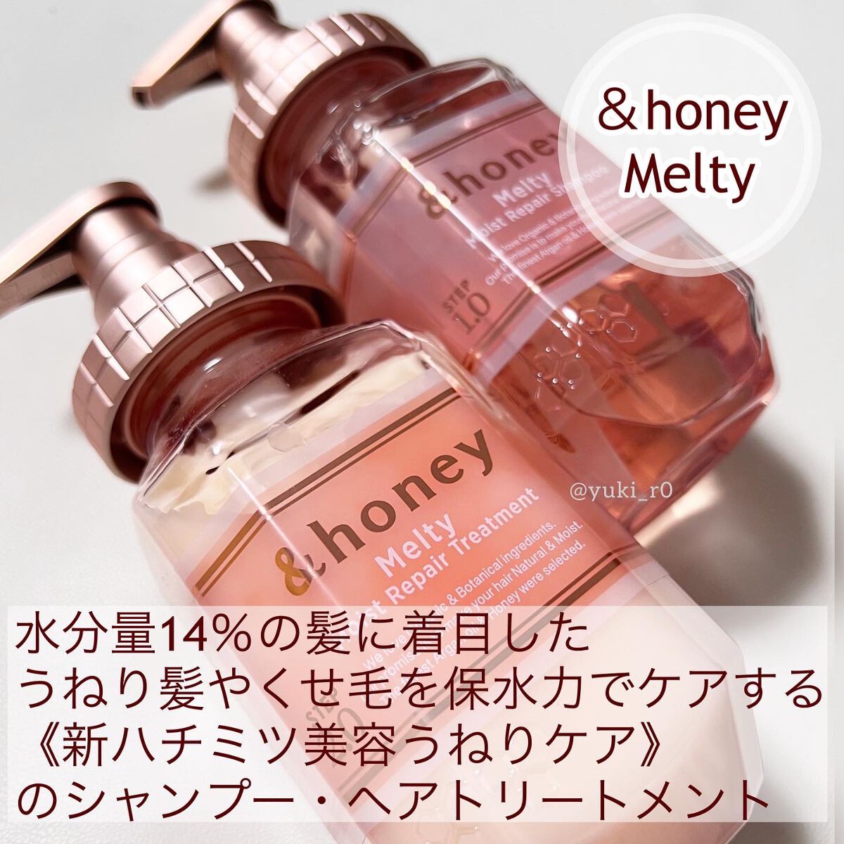&honey・BOTANIST・エイトザタラソのシャンプー・コンディショナーを