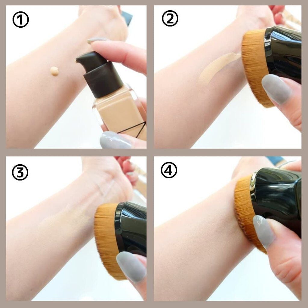 ファンデーションブラシ/キャンドゥ/メイクブラシを使ったクチコミ(4枚目)
