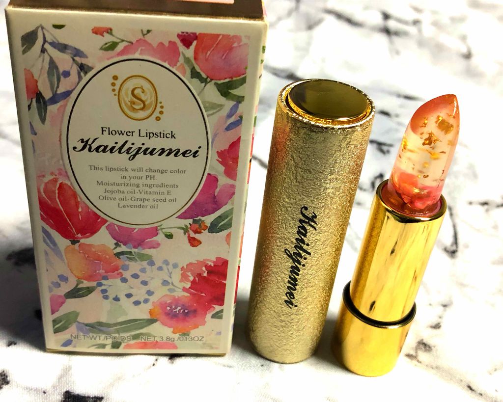 Kailijumei フラワーリップ 日本限定モデル/Kailijumei/口紅を使ったクチコミ(1枚目)