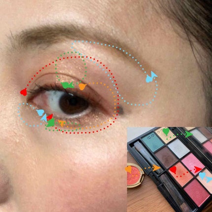 アイカラー/レ・メルヴェイユーズ ラデュレ/単色アイシャドウを使ったクチコミ(3枚目)