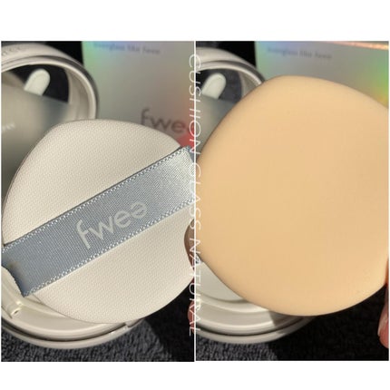 フィークッションガラス/fwee/クッションファンデーションを使ったクチコミ(5枚目)