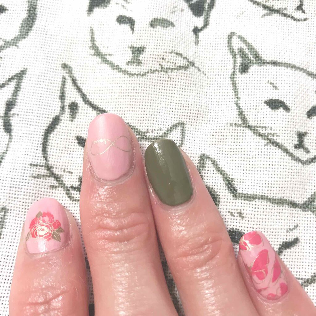 ウィンマックス ネイルケアシリーズ マットトップコート/DAISO/ネイルトップコートを使ったクチコミ(4枚目)