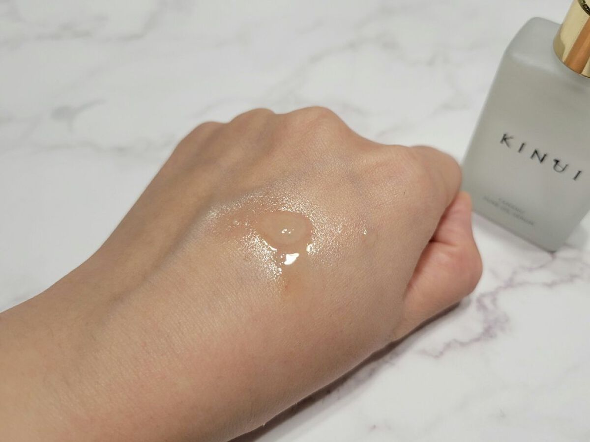 KINUI タマヌピュアオイルセラム/KINUI/美容液を使ったクチコミ（2枚目）