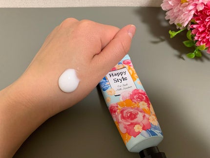 ハッピースタイル ミルクモイスチュア/菊星/ヘアミルクを使ったクチコミ(2枚目)