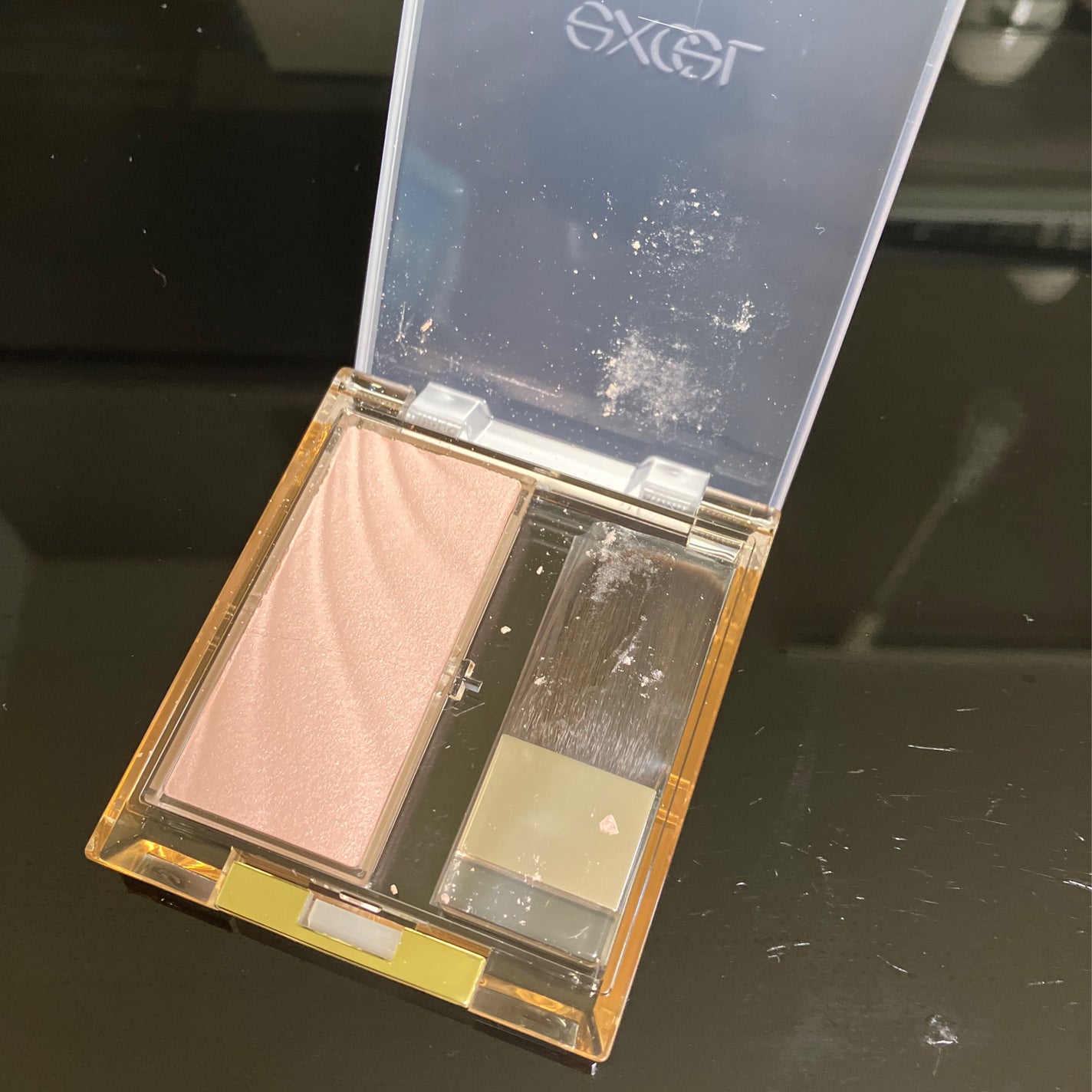 ドレープド シマーグロウ/excel/パウダーハイライトを使ったクチコミ(2枚目)