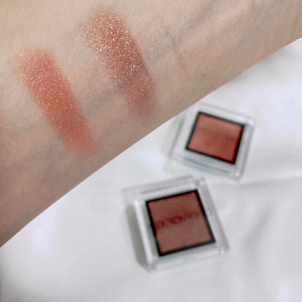 ザ アイシャドウ L 166 Acidic Red/ADDICTION/単色アイシャドウを使ったクチコミ（3枚目）