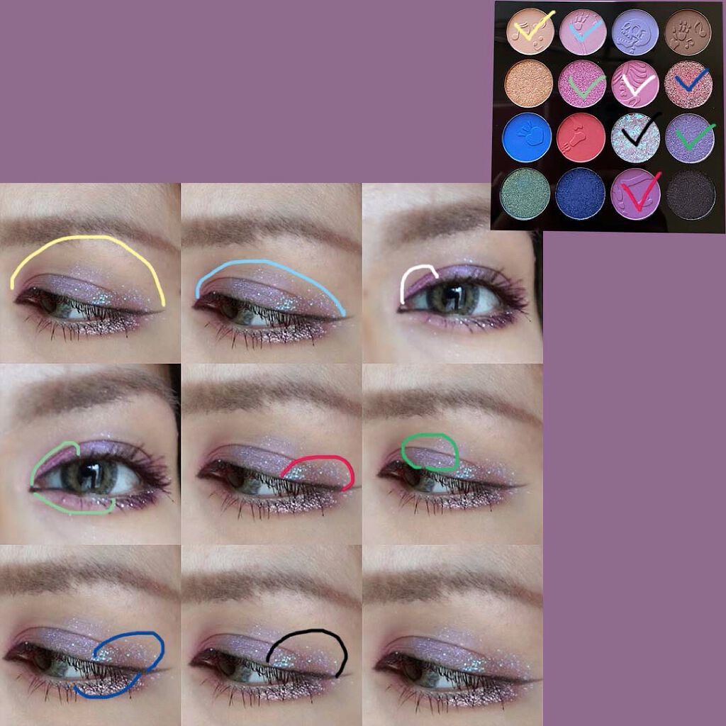 イメージ「マヤ」 アイシャドウパレット/ZEESEA/アイシャドウパレットを使ったクチコミ（3枚目）