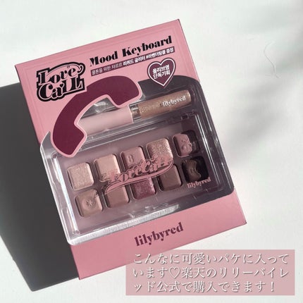 ムードキーボード/lilybyred/アイシャドウパレットを使ったクチコミ(10枚目)