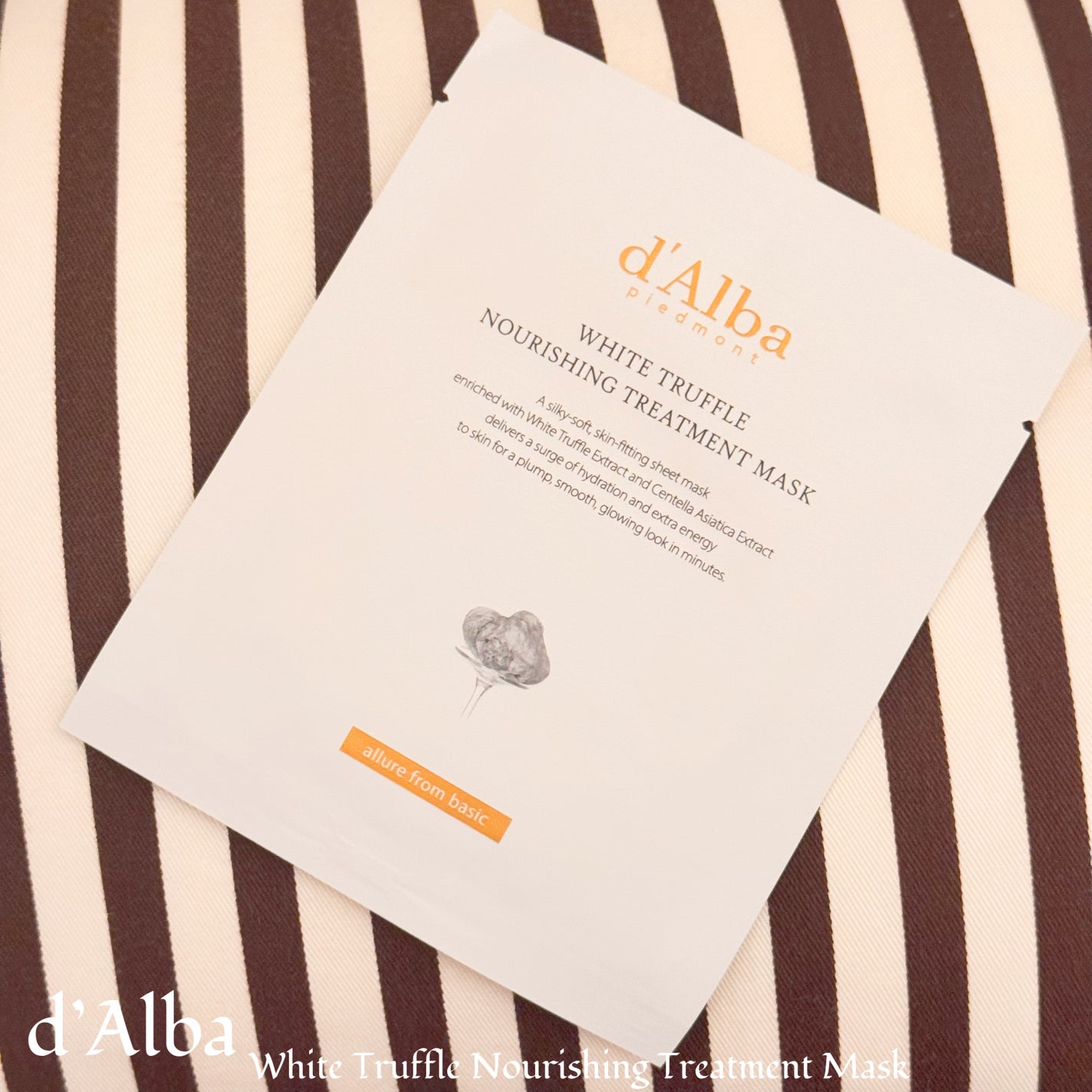 ホワイトトリュフナリシングトリートメントマスク/ダルバ/シートマスク・パックを使ったクチコミ(7枚目)