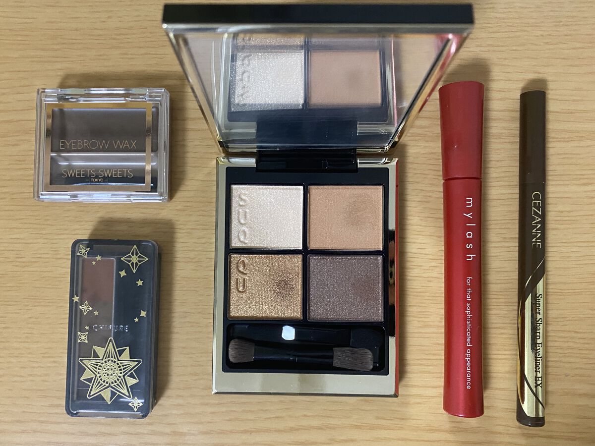 アイブロー パウダー OR10 テラコッタ（ホリデーシーズン限定色）/ちふれ/パウダーアイブロウを使ったクチコミ（1枚目）