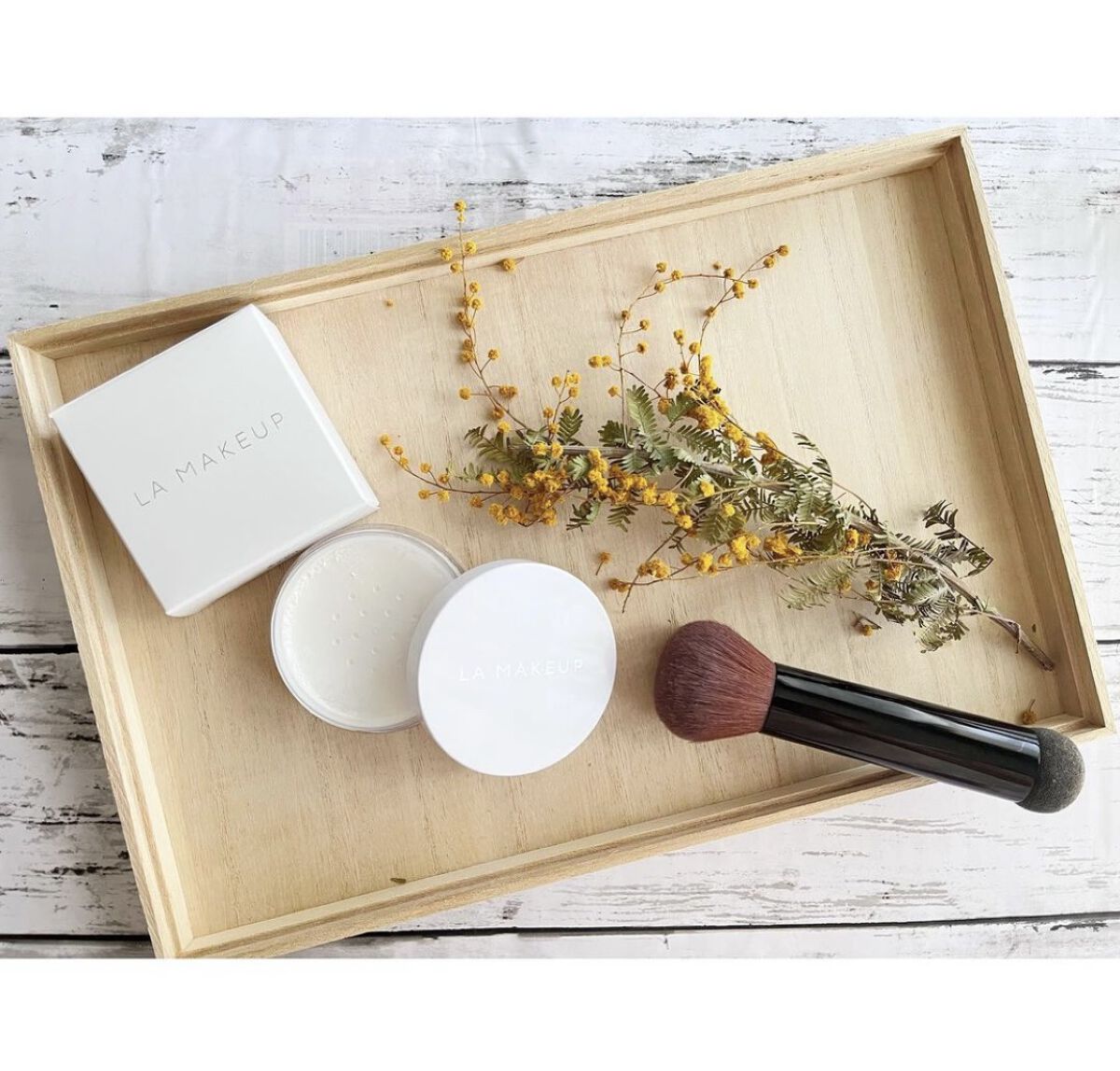 ゴッドパウダー/ラ・メイキャ/ルースパウダーを使ったクチコミ（2枚目）