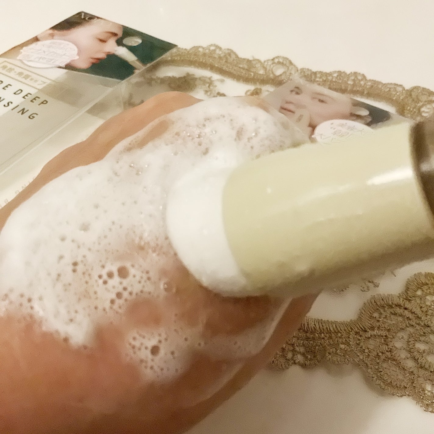 NOPO. ポアディープクレンジングブラシ/コジット/その他スキンケアグッズを使ったクチコミ(7枚目)