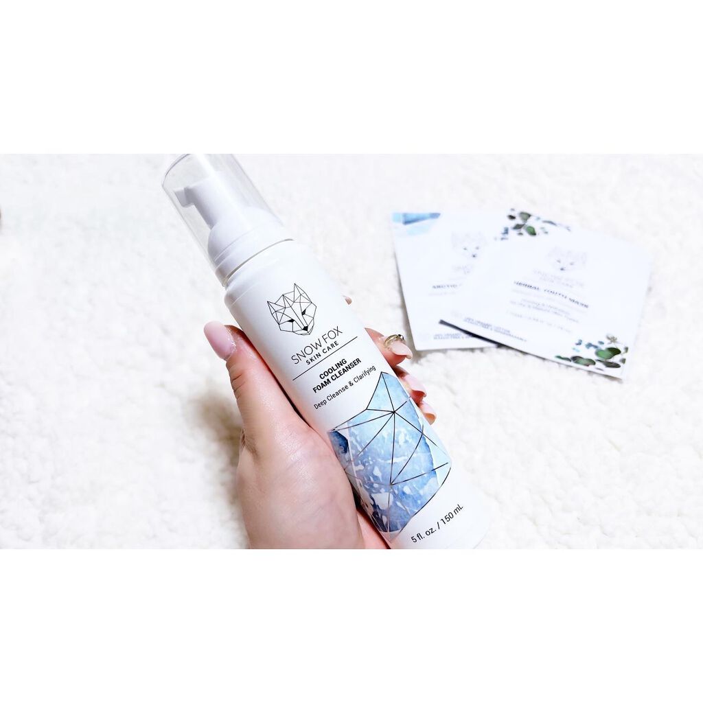 クーリング フォーム クレンザー/SNOW FOX SKINCARE/洗顔フォームを使ったクチコミ（2枚目）