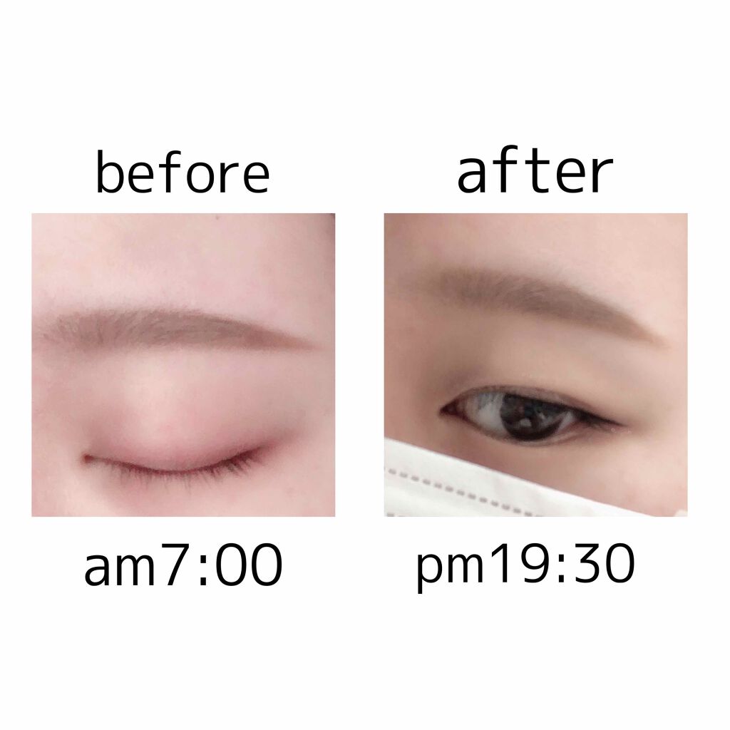 カラーリングアイブロウ/ヘビーローテーション/眉マスカラを使ったクチコミ(2枚目)
