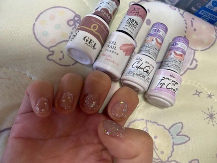 ジェルネイル(ライト対応)/セリア/ジェルネイルを使ったクチコミ(1枚目)