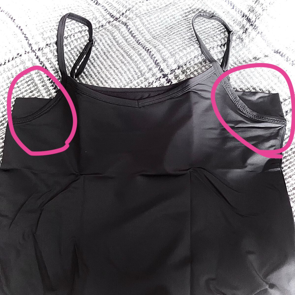 ふらんきんせんす(ふらん)再登録 on LIPS 「チュチュアンナの機能性インナー(キャミソール)をいただきまして..」(3枚目)