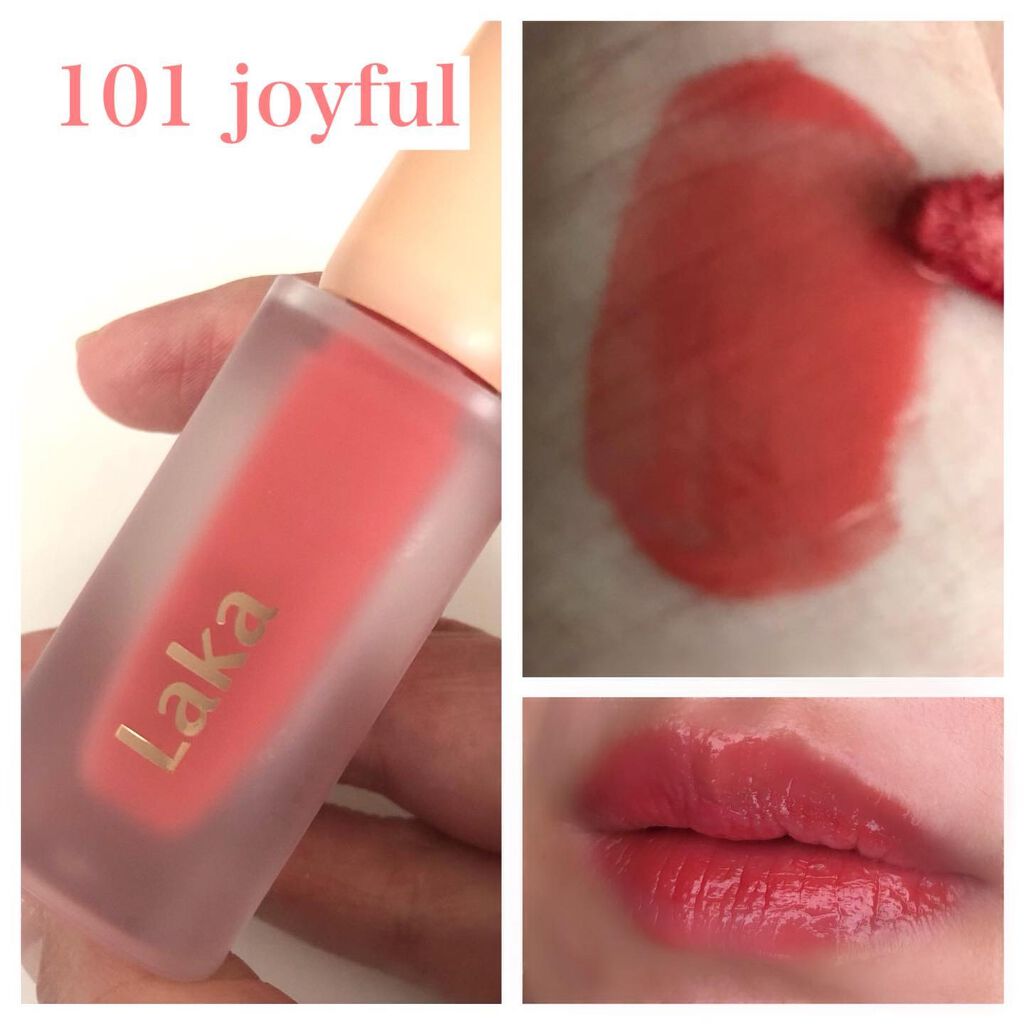 フルーティーグラムティント/Laka/リップティントを使ったクチコミ(2枚目)