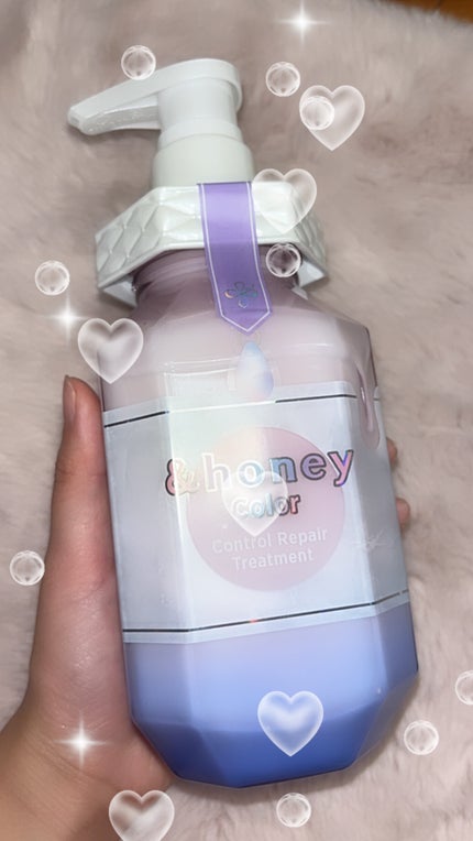 アンドハニー カラー コントロールリペア シャンプー1.0 / ヘアトリートメント2.0/&honey/市販シャンプーを使ったクチコミ(3枚目)