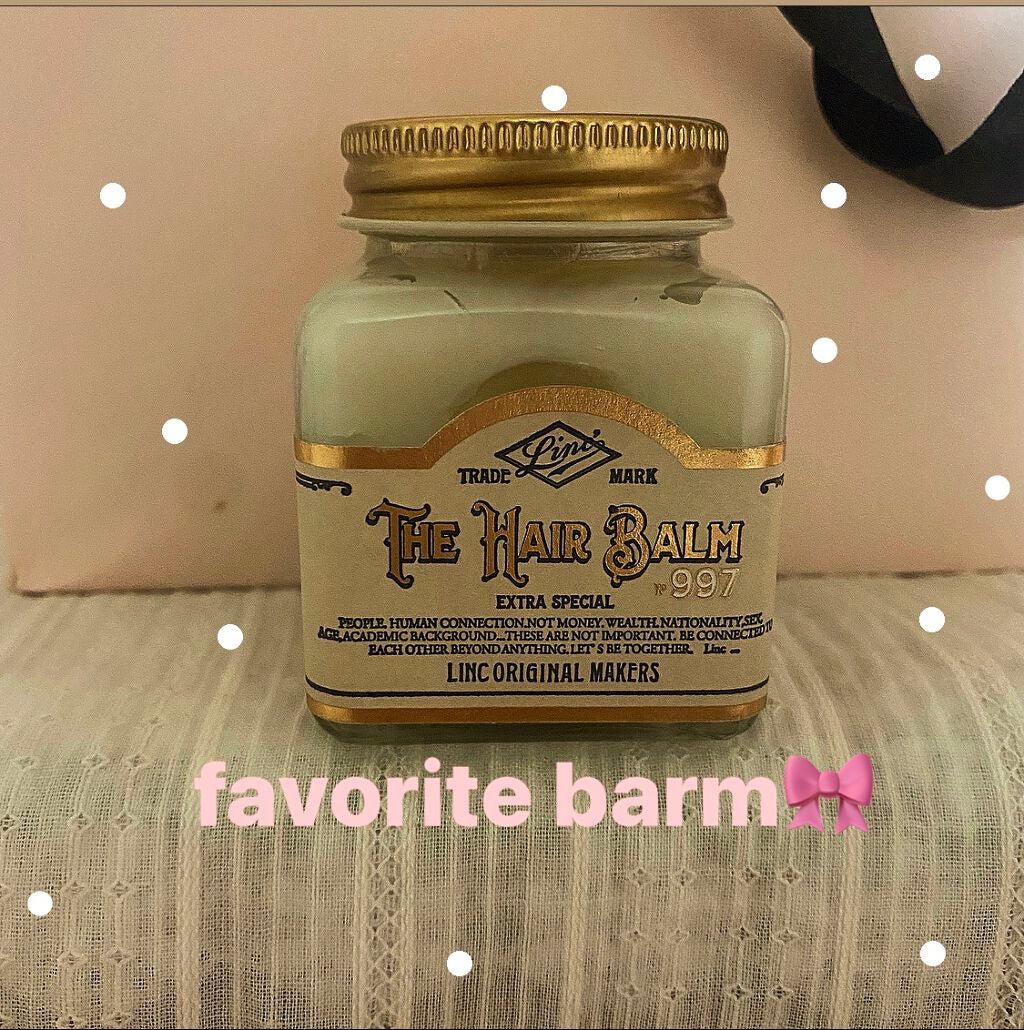 HAIR BALM No.997/LINC ORIGINAL MAKERS /ヘアバームを使ったクチコミ(1枚目)