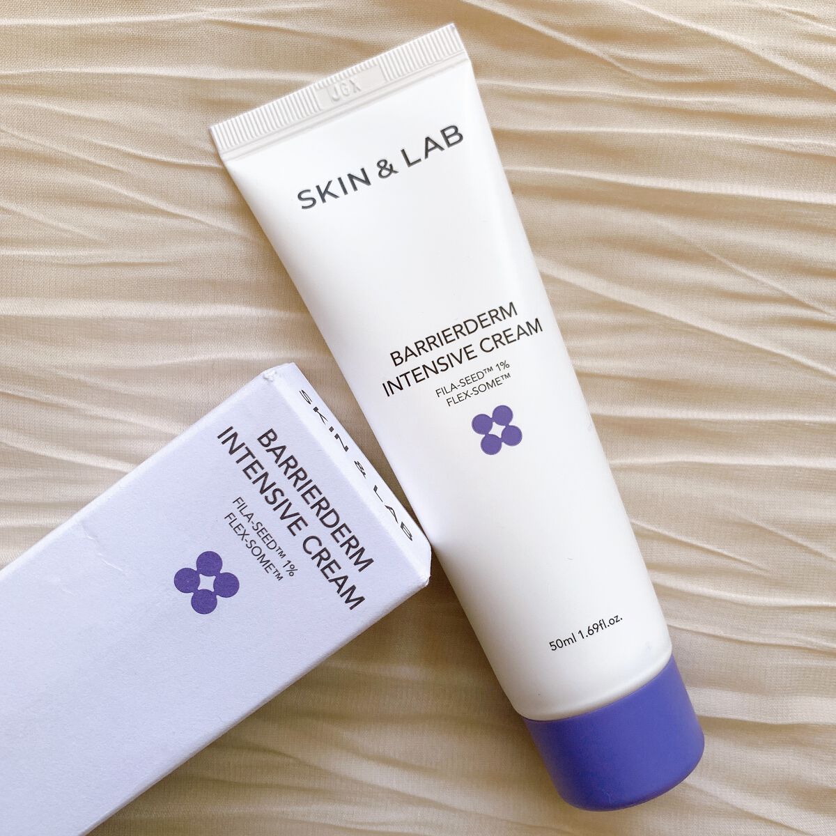 バリアダームモイストクリーム/SKIN&LAB/フェイスクリームを使ったクチコミ（1枚目）