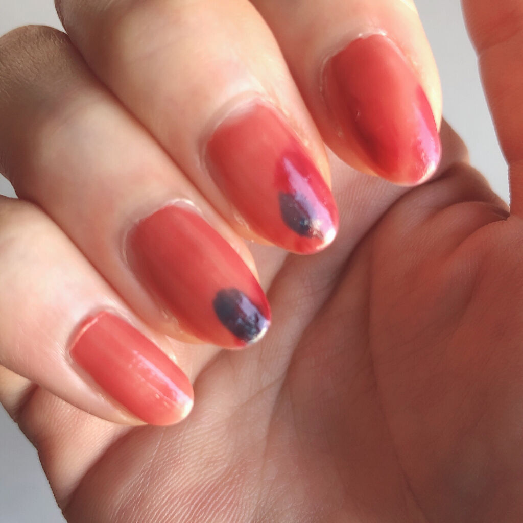 Somptueux(ソンプチュー) ネイルポリッシュ ST-NPN-07/DAISO/マニキュアを使ったクチコミ（3枚目）