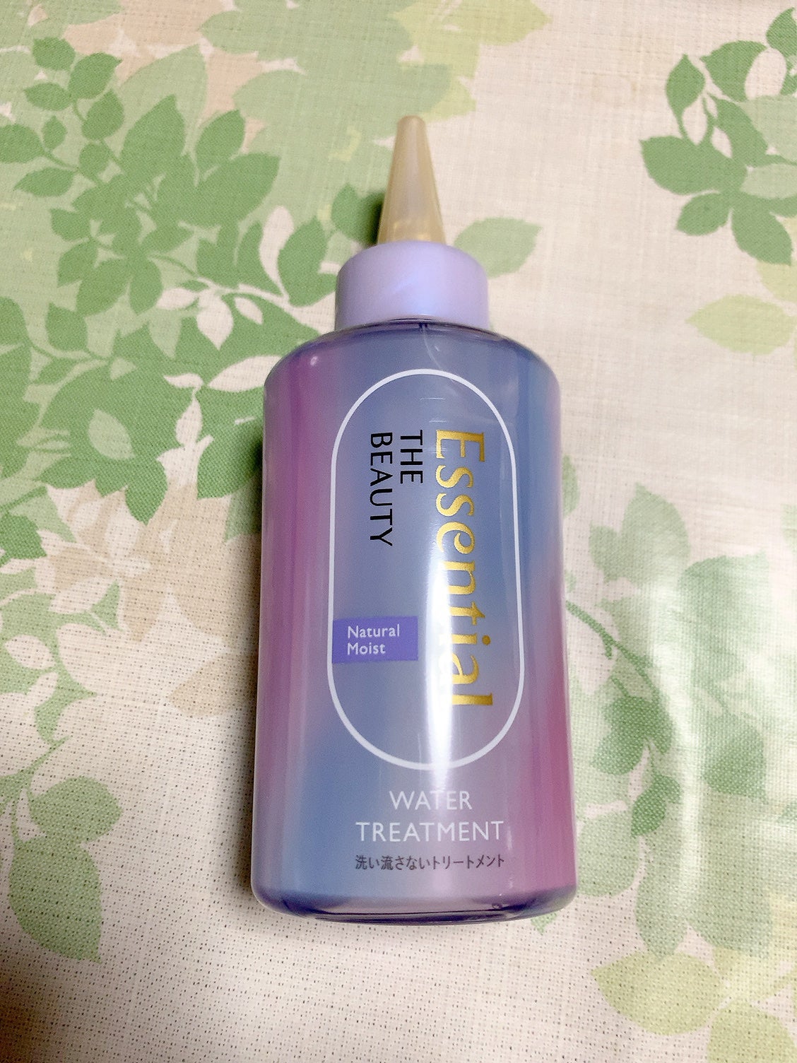 エッセンシャル プレミアム ウォータートリートメント ナチュラルモイスト/エッセンシャル/アウトバストリートメントを使ったクチコミ(1枚目)