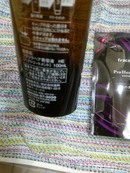 プロヘマチン原液/fracora/洗い流すヘアトリートメントを使ったクチコミ(2枚目)